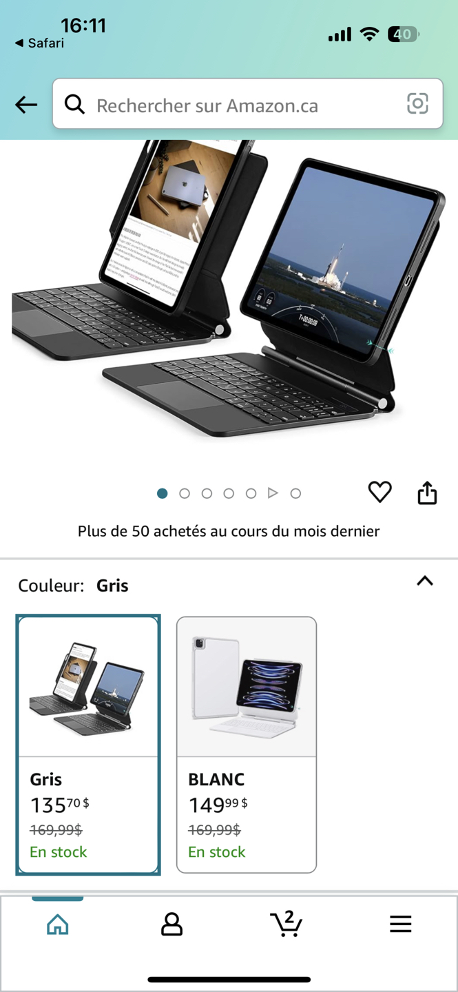 ESR magnetic keyboard case - photo 4