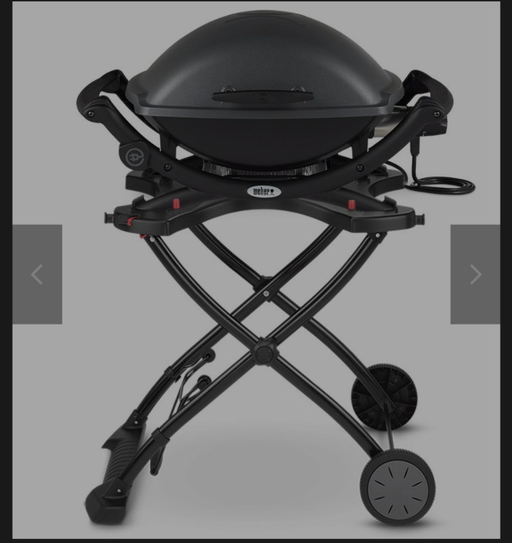 Weber electric grill q2400 thumbnail