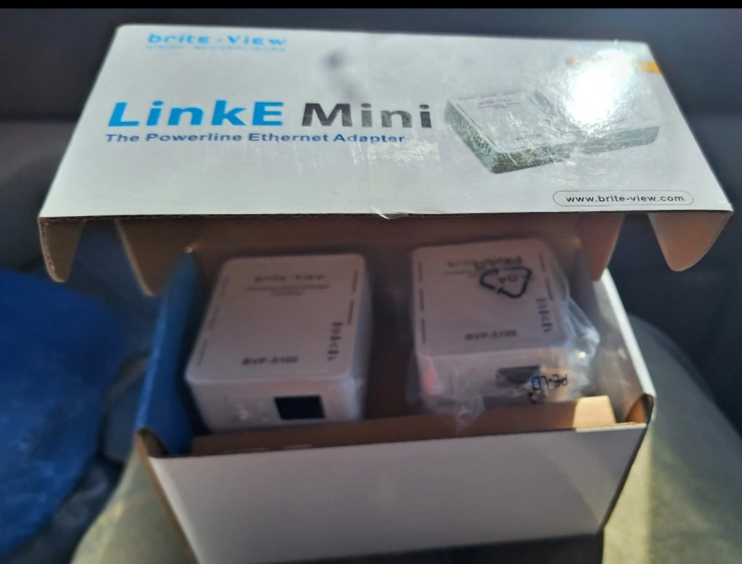 Brite-View LinkE Mini 500 Mbps Powerline Ethernet Adapter image indicator(4)