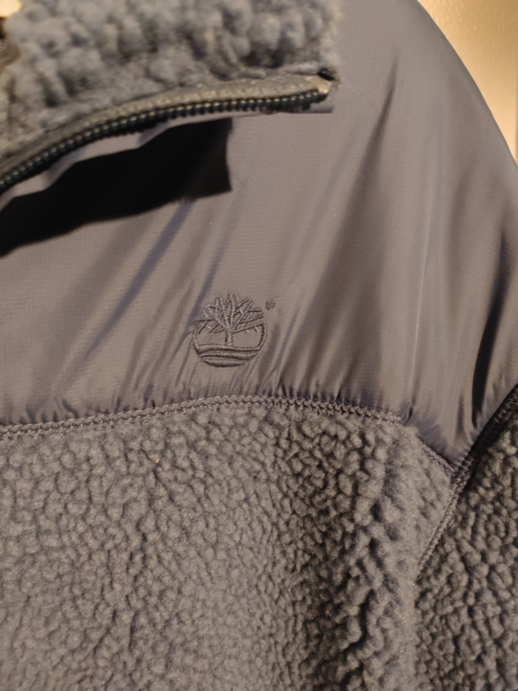 🥕 BRAND NEW! TIMBERLAND THICK PILE FLEECE TEDDY JACKET image indicator(3)