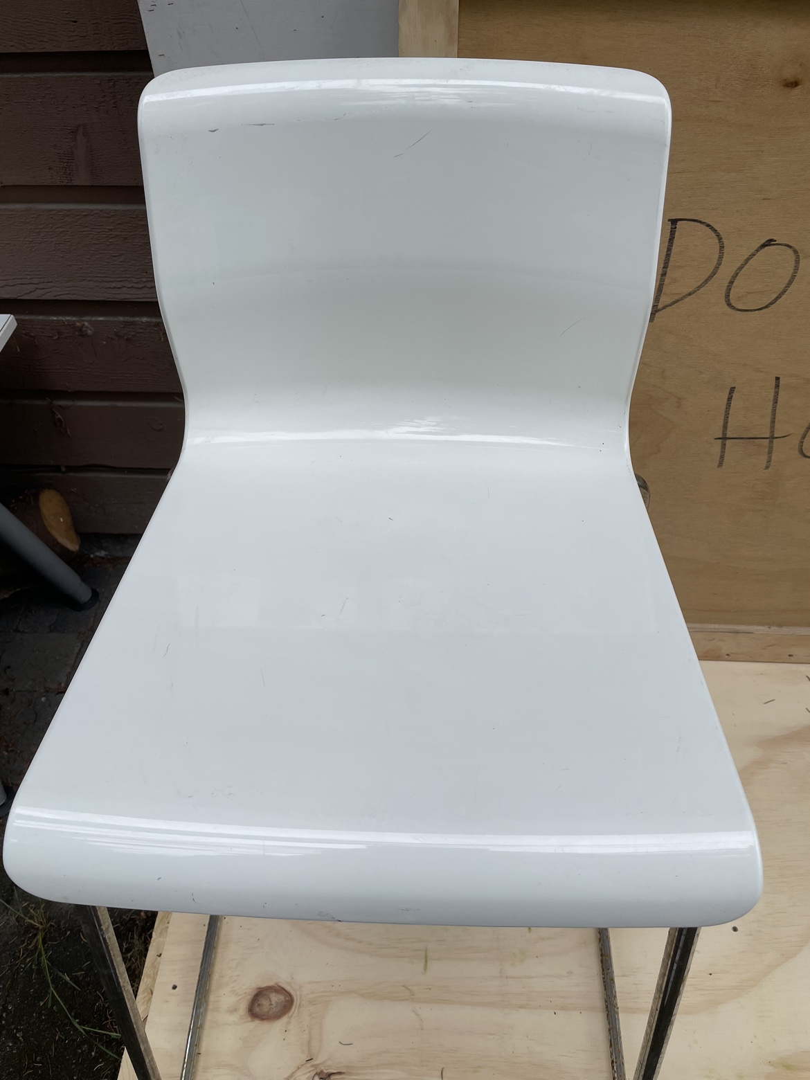 White Bar Stool (IKEA) image indicator(2)