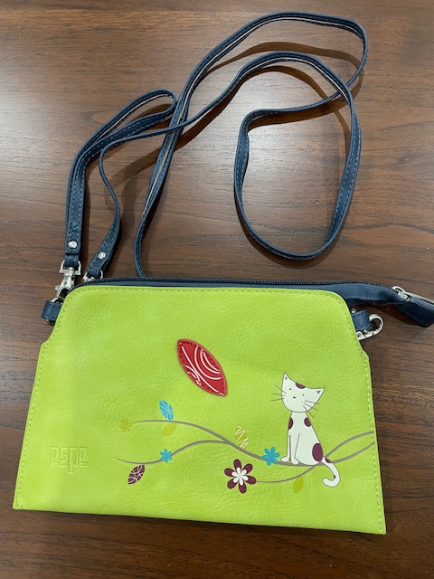 Vegan leather purse