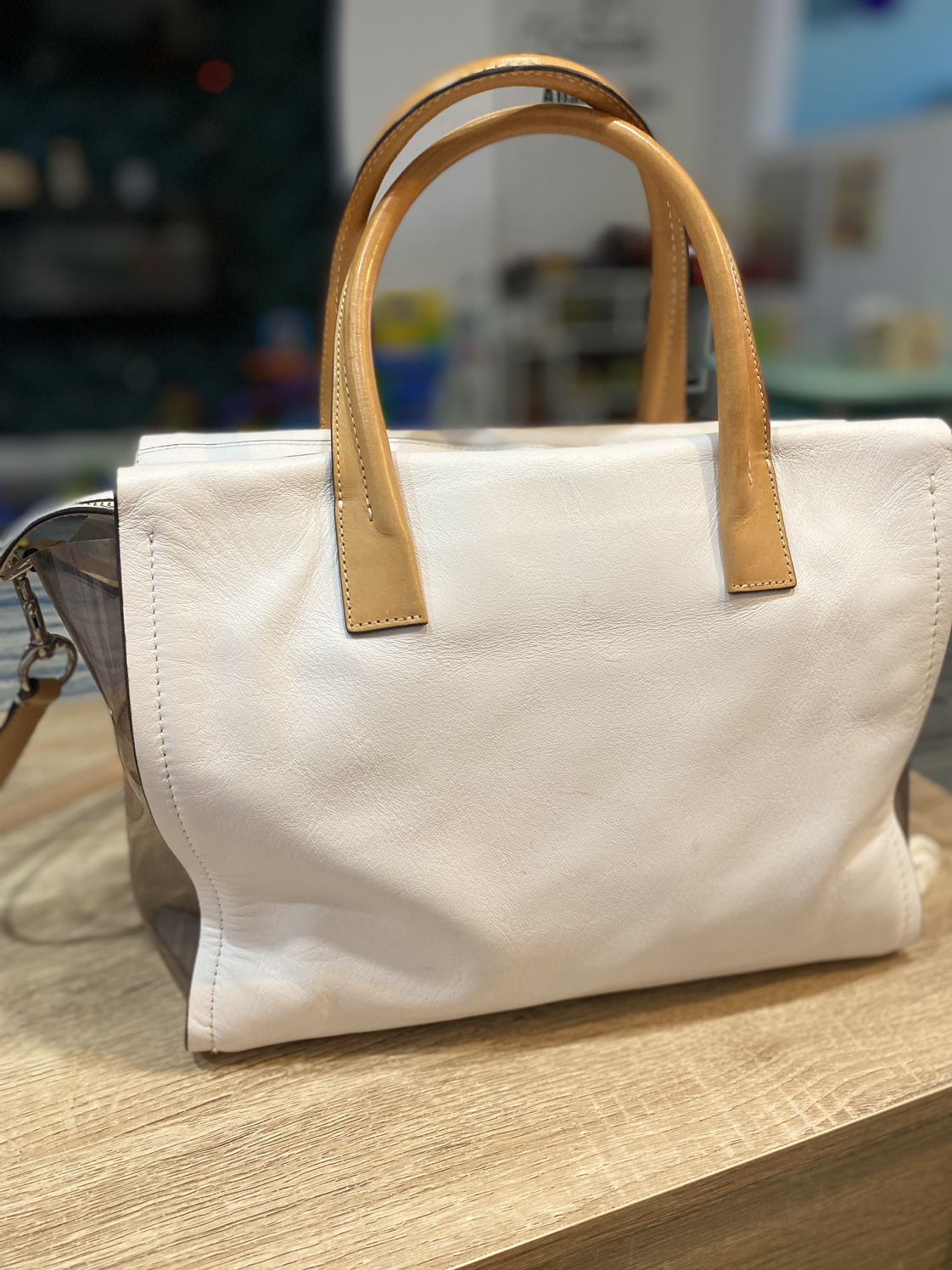 Coach white bag (original) - photo 3