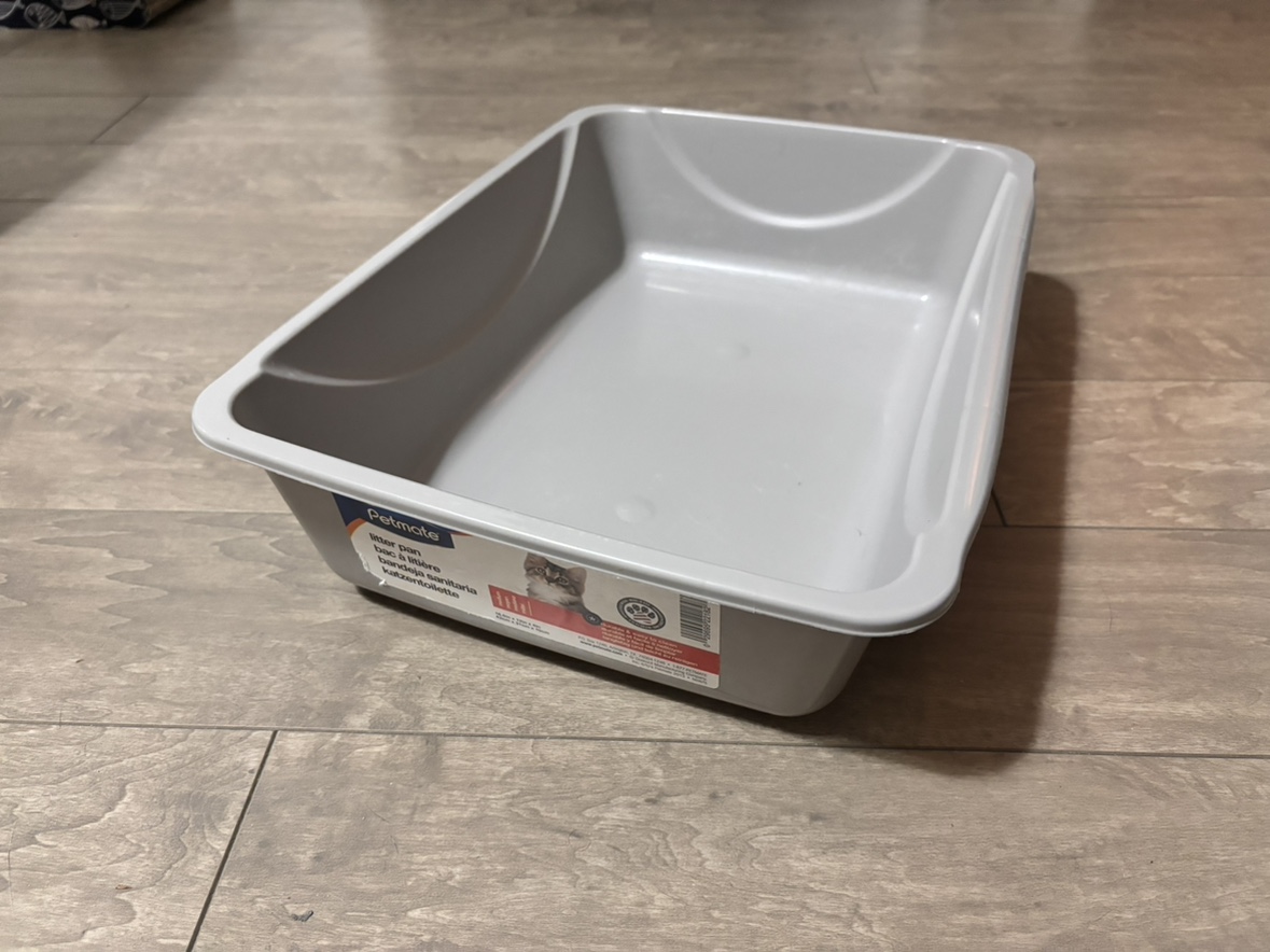 Cat litter box and bed
