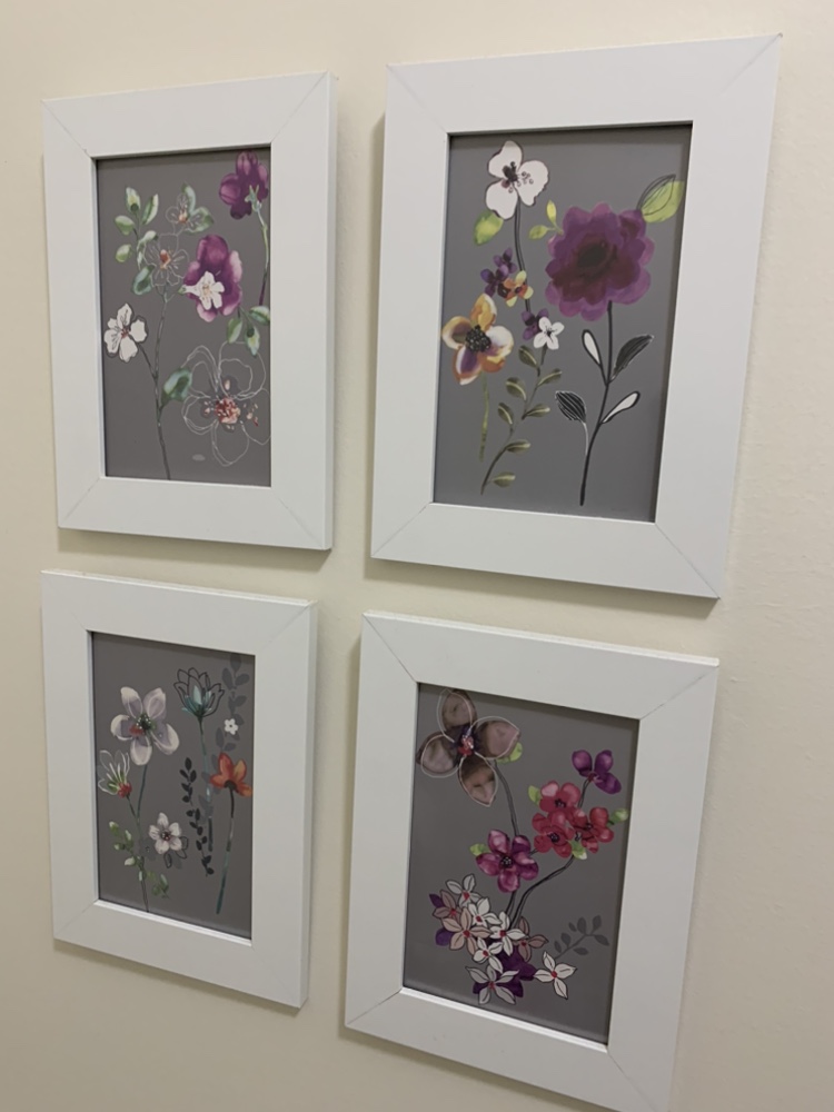 IKEA small picture frames - 4 pcs  🧡