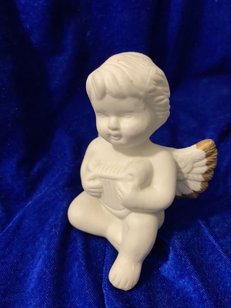 Ceramic Angel and Geese