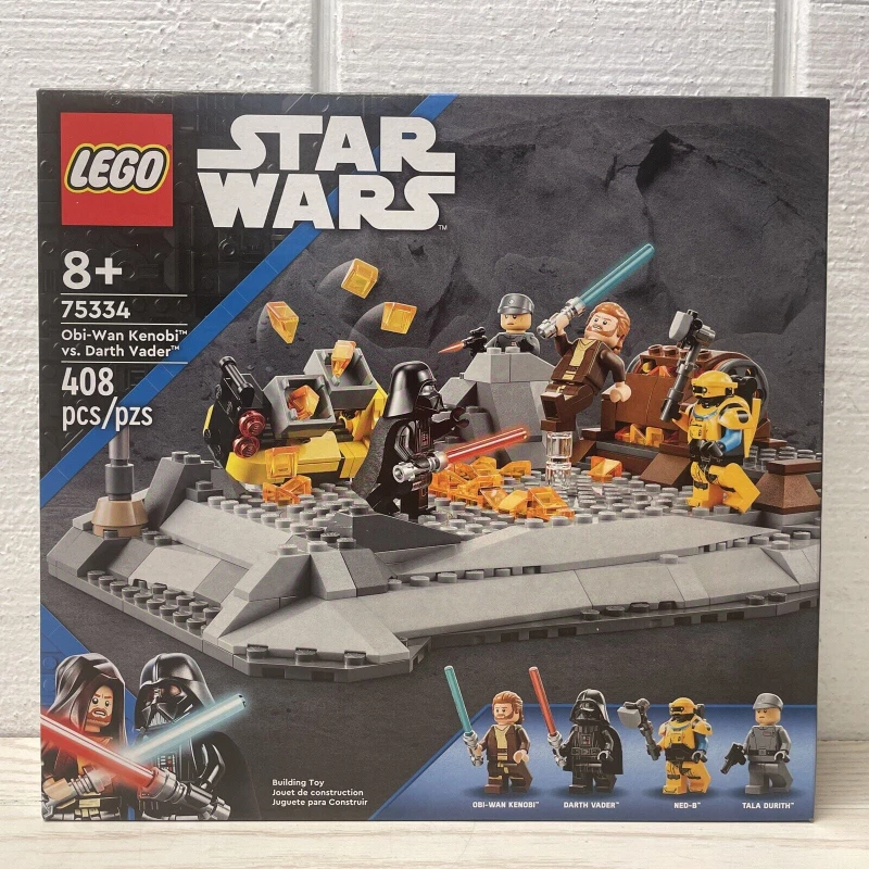 LEGO Star Wars OBI-Wan Kenobi vs. Darth Vader 75334