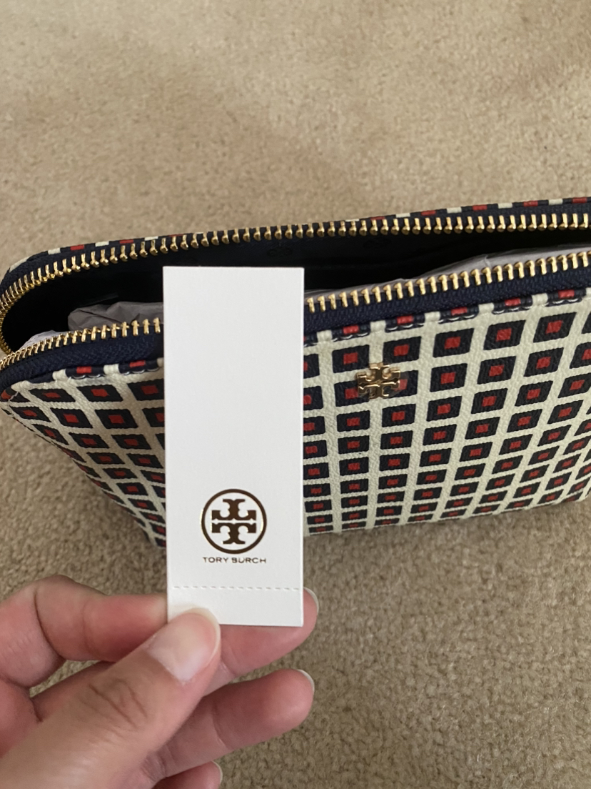 NWT Tory Burch Kerrington Brigitte Cosmetic Case - photo 4