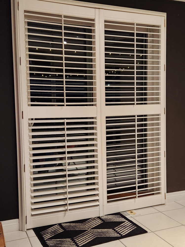 California shutters for patio doors - photo 2