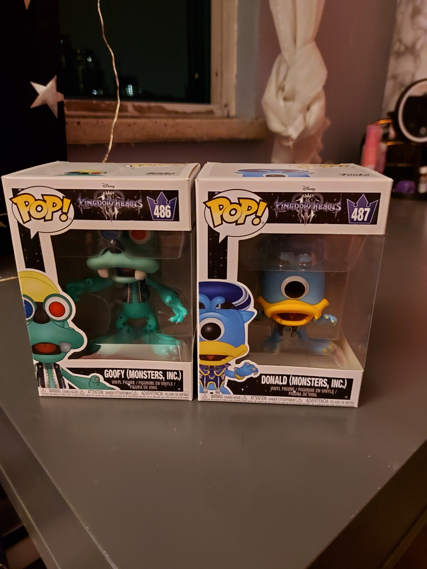 Funko Pop - Donald and Goofy Monsters Inc. Kingdom Hearts 3