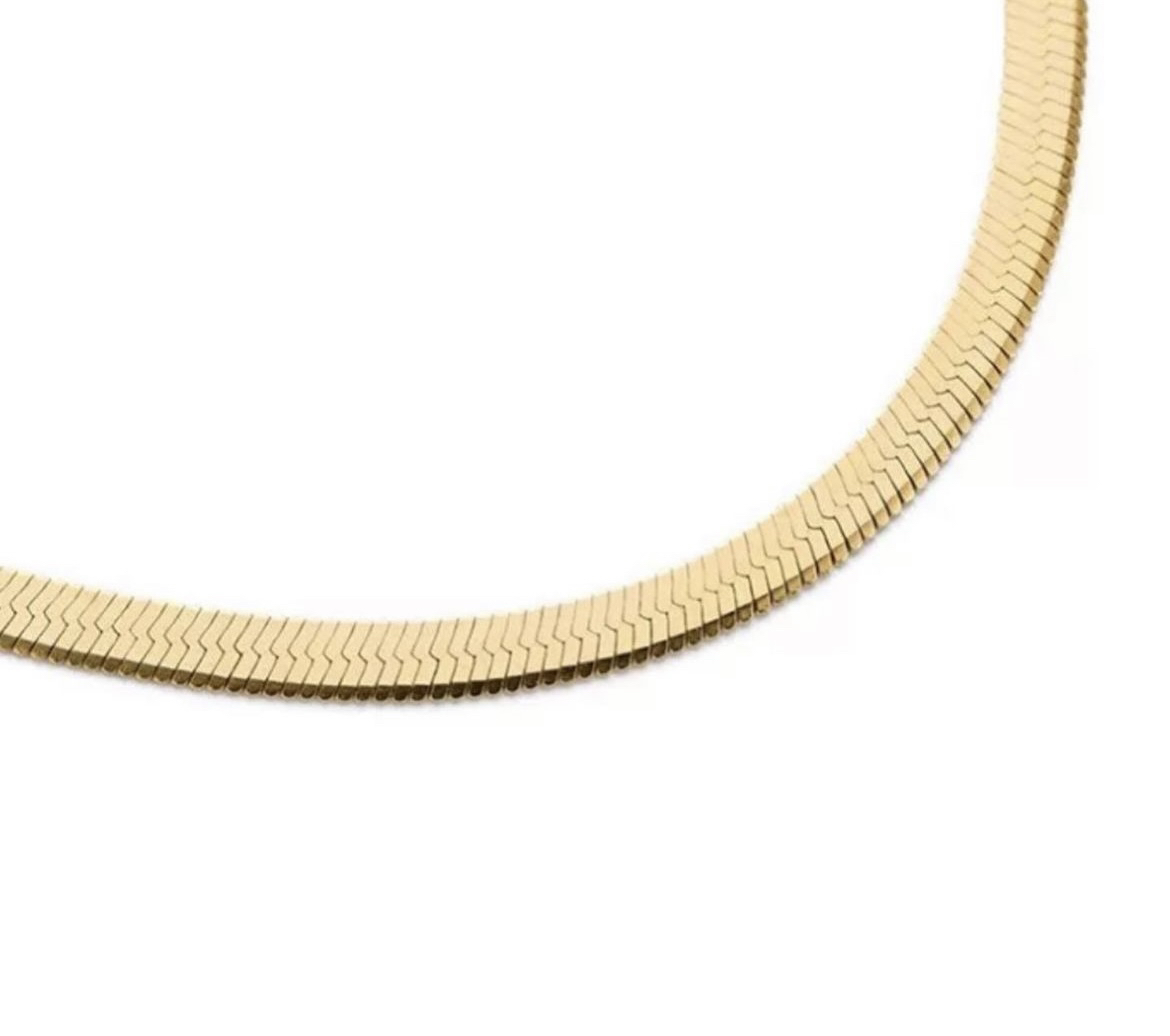 18K gold plated necklace - photo 2