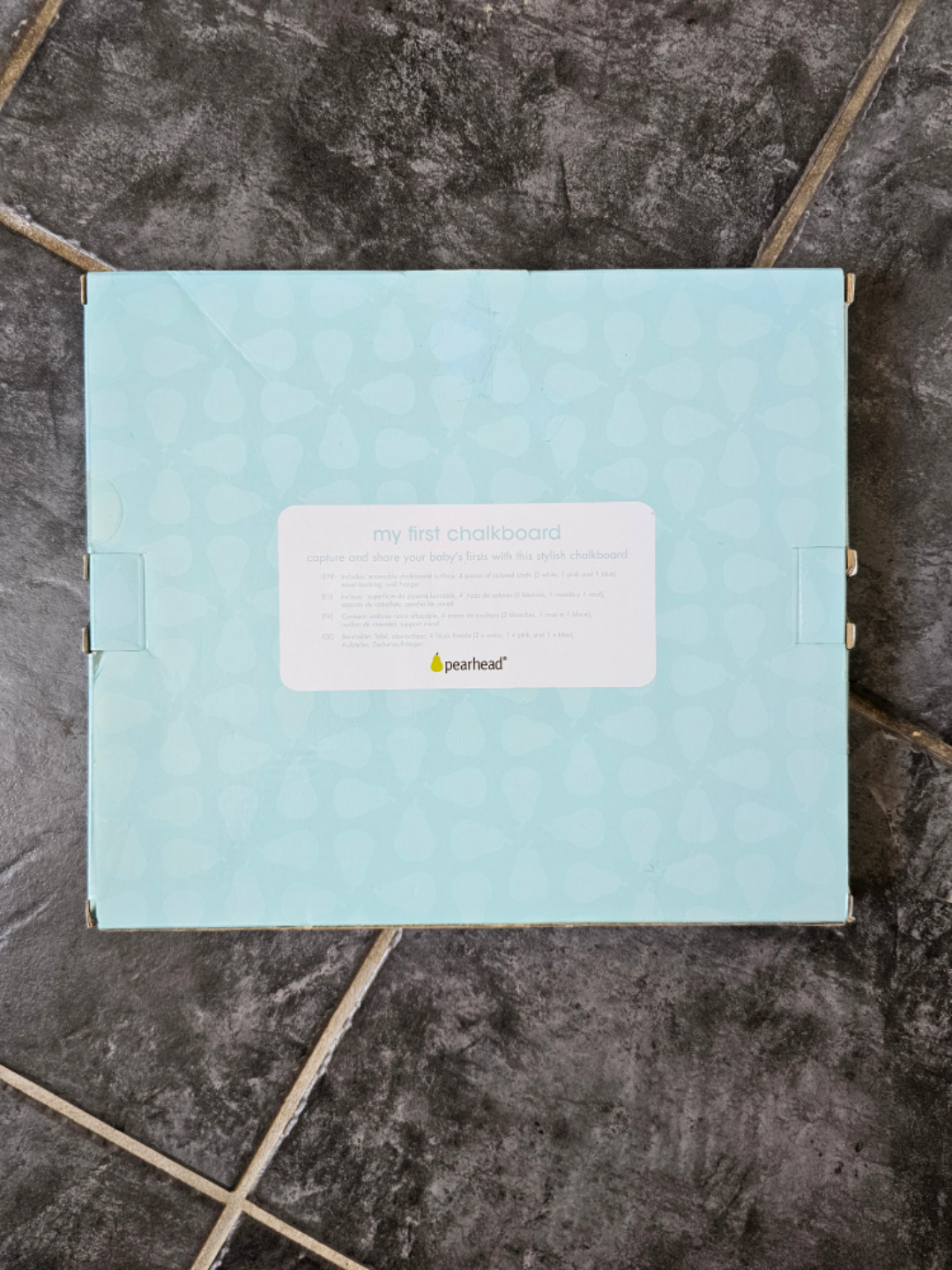 NIB Pearhead My First Chalkboard image indicator(2)