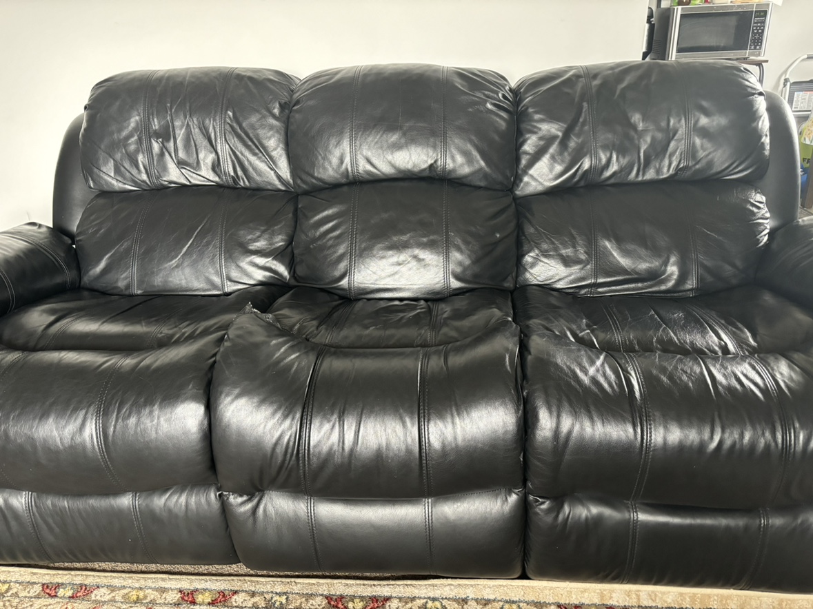 Recliner 3 Seater Couch Sofa - photo 5
