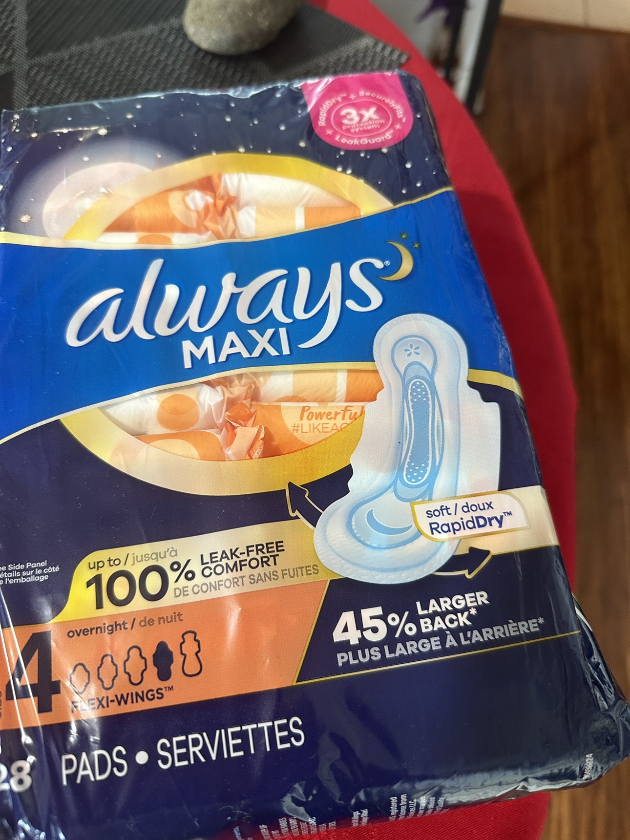 always maxi pads 28pcs