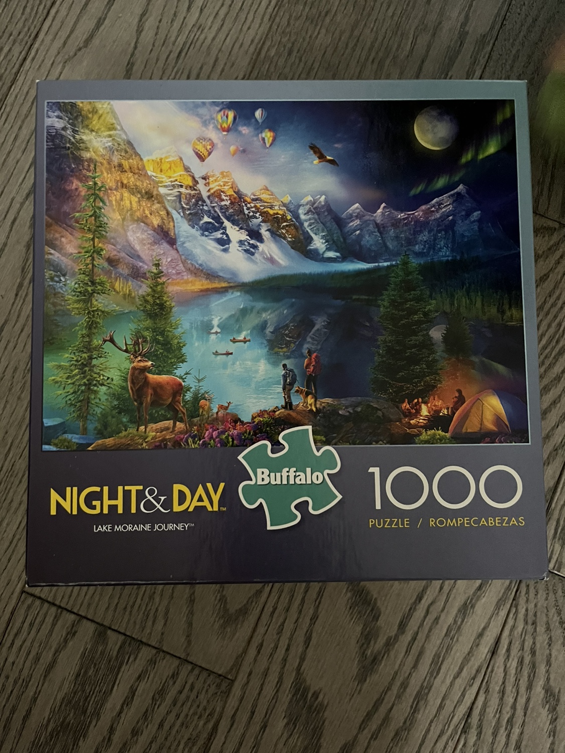 MOVING SALE Night & Day Lake Moraine Puzzle (NEW)