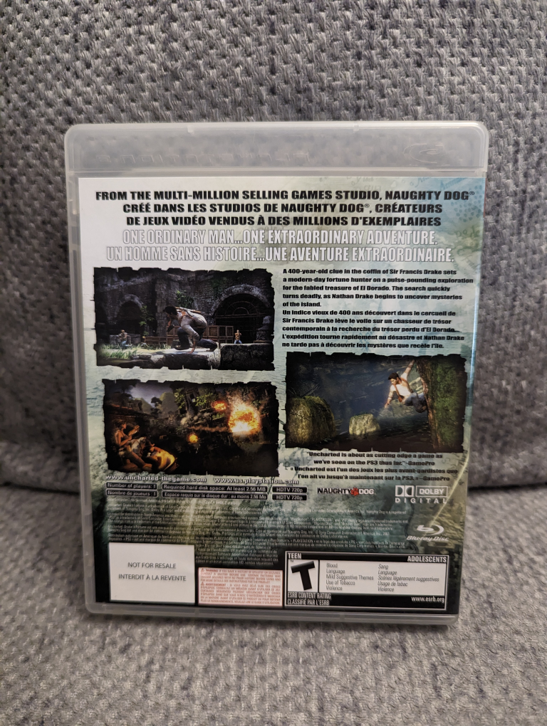 PS3 Game - Uncharted: Drake's Fortune image indicator(2)