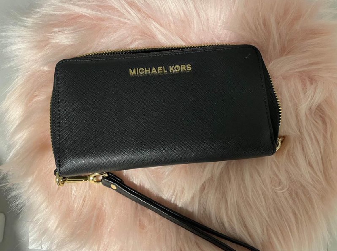 I Michael Kors wristlet for $50
