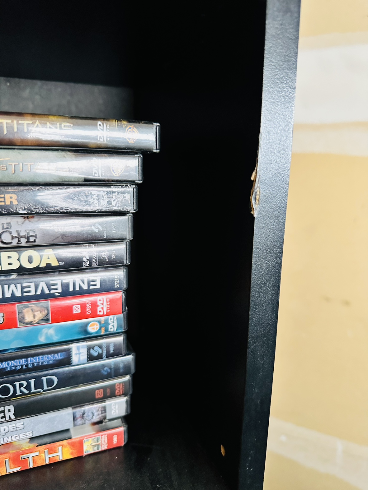 Black shelves for dvds *MOVING MUST GO* - photo 3