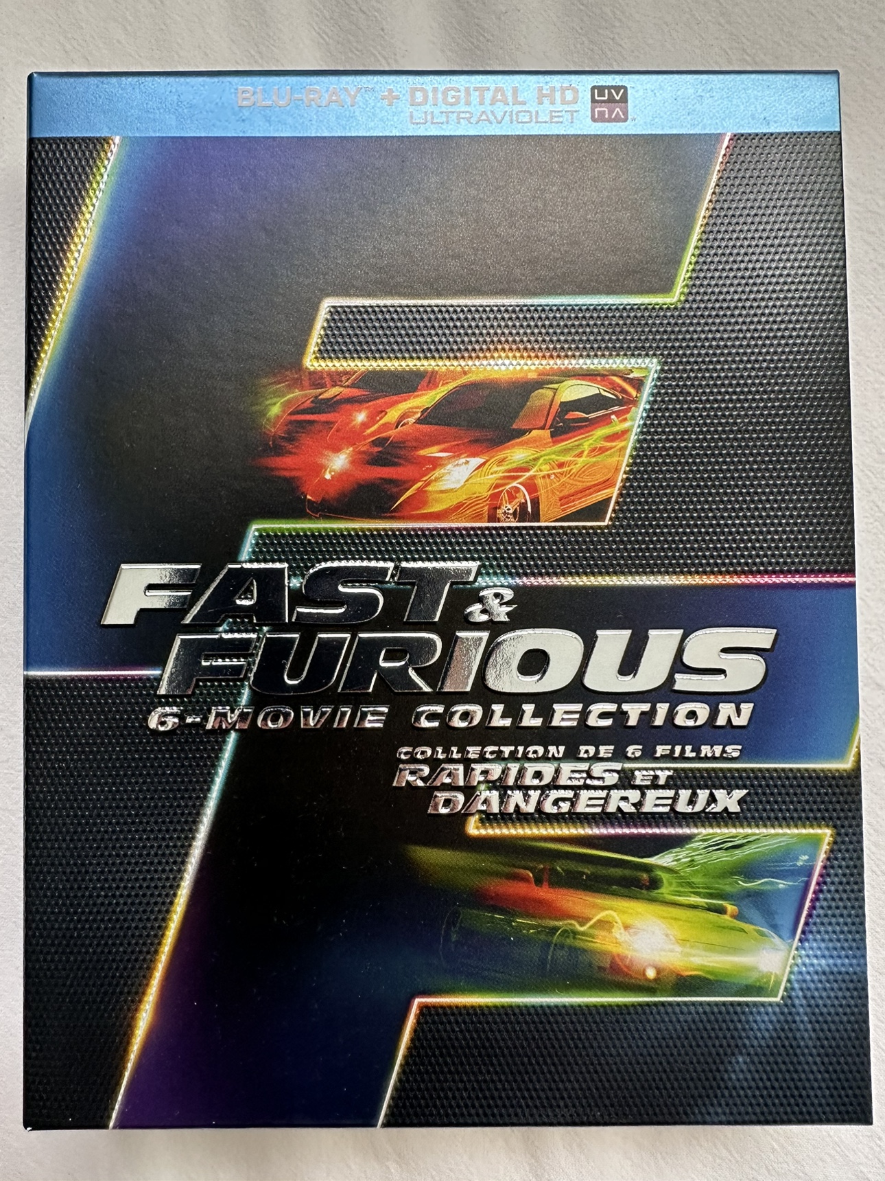 Fast & Furious 6-Movie collection Blu-Ray & Digital HD