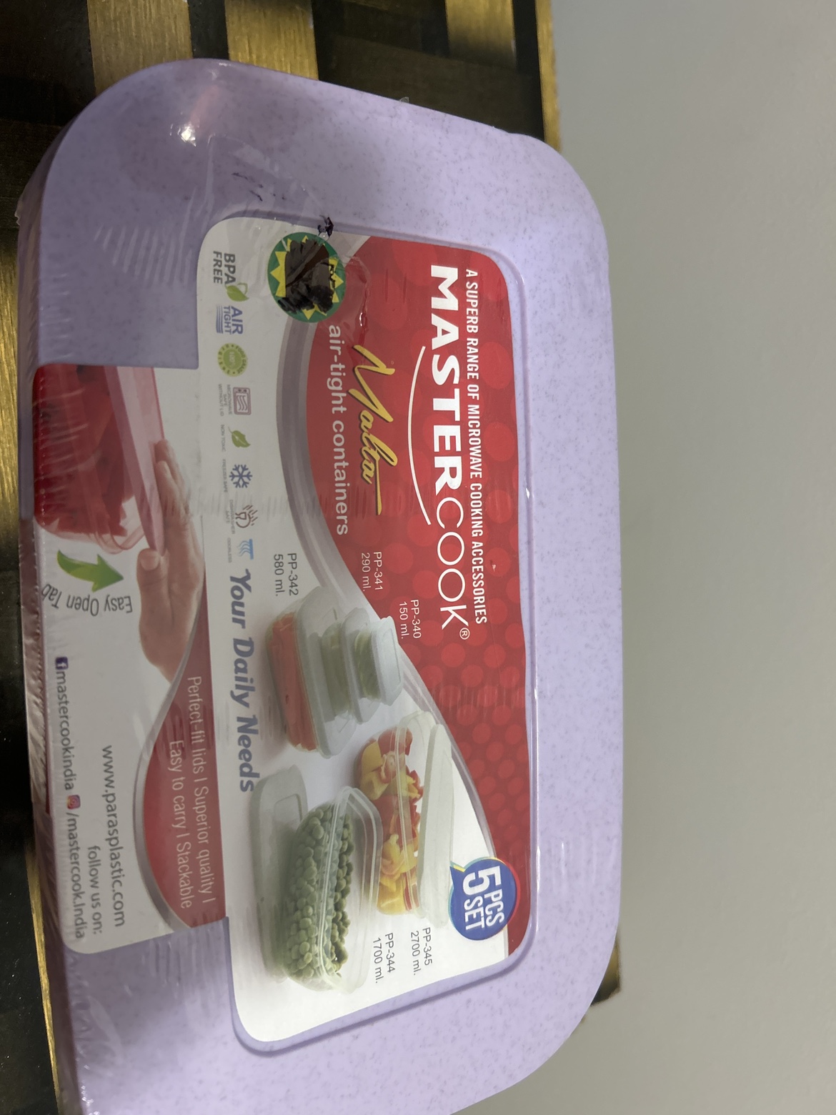 5PC Set - Plastic containers - photo 2