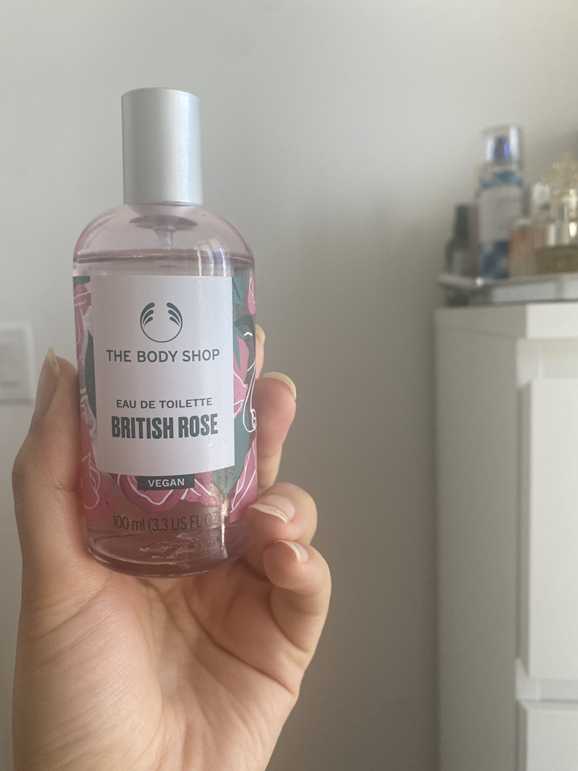 British rose 100 ml - the body shop
