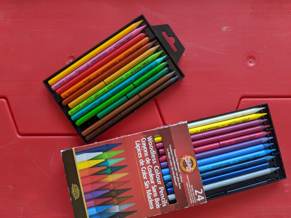 Broken coloured pencils 📝 Moving Sale! image indicator(3)