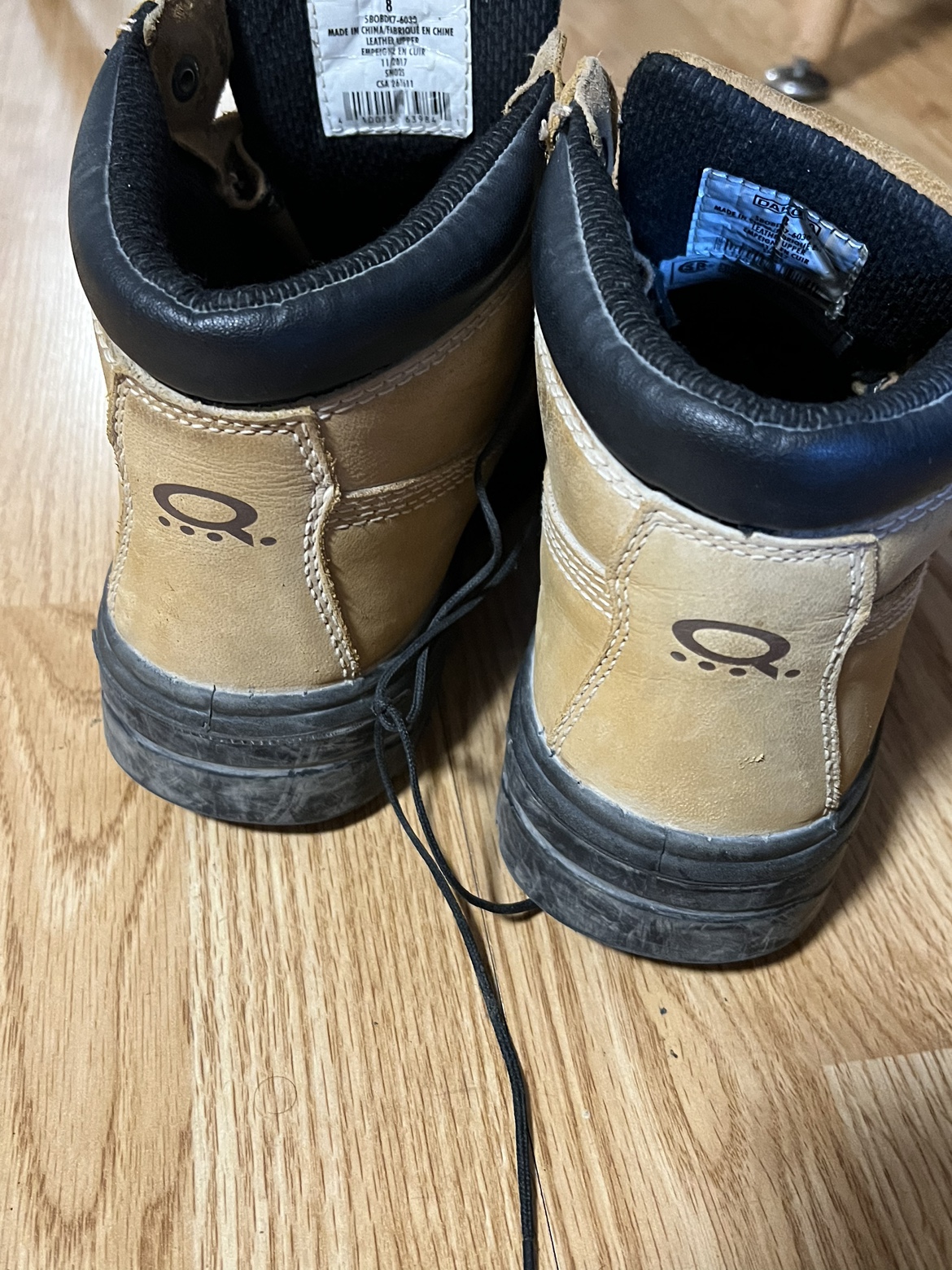 Safety boots image indicator(2)