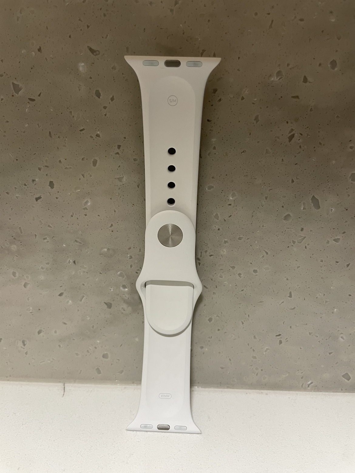 Apple 41mm White Sport Band - S/M - photo 2