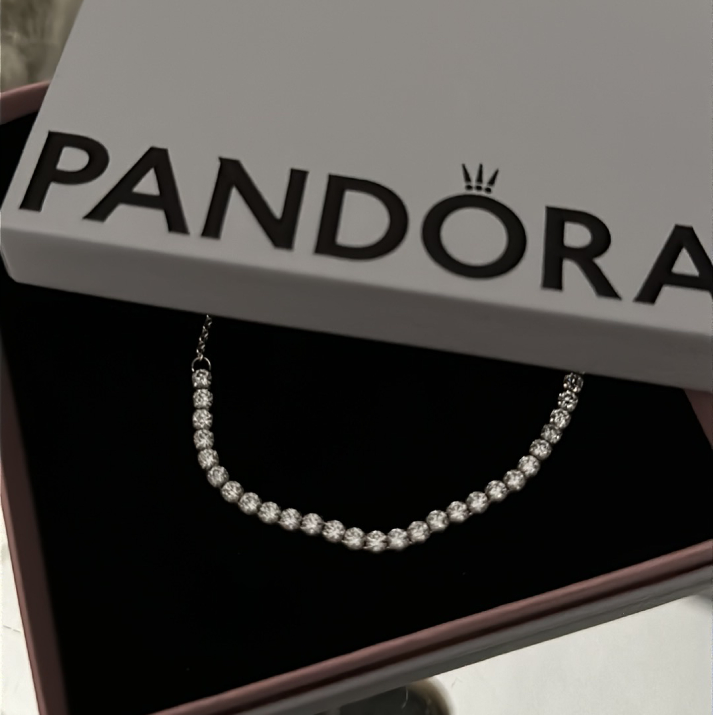 Pandora | 7.1 inch sparkling tennis bracelet image indicator(5)