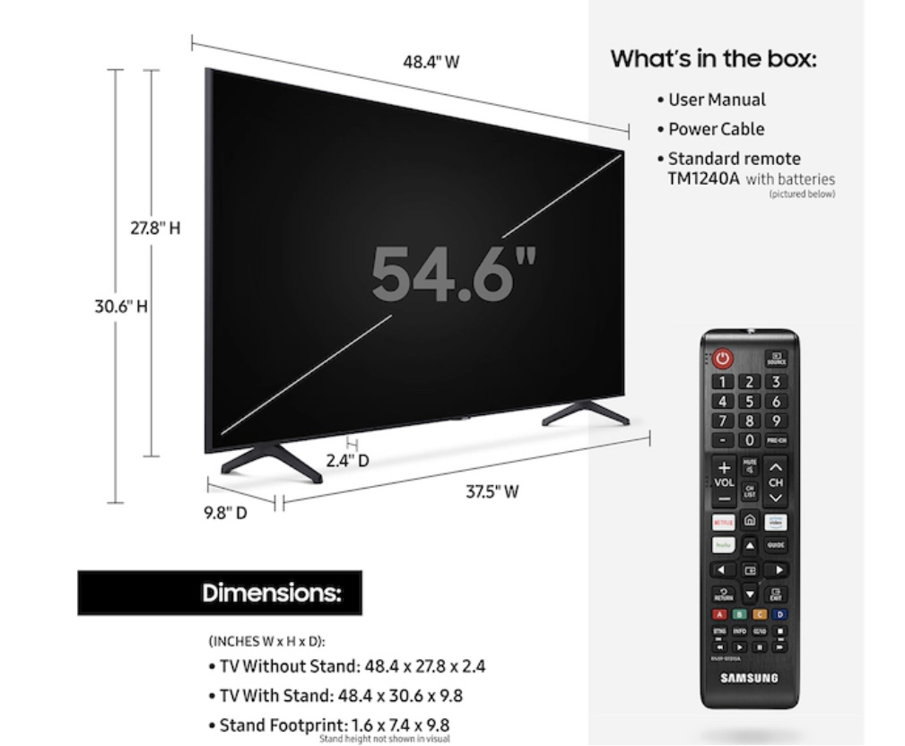 Samsung 55" Smart  TV - photo 2