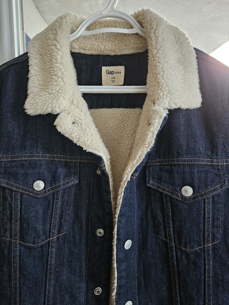 Gap fleece jean jacket - photo 3