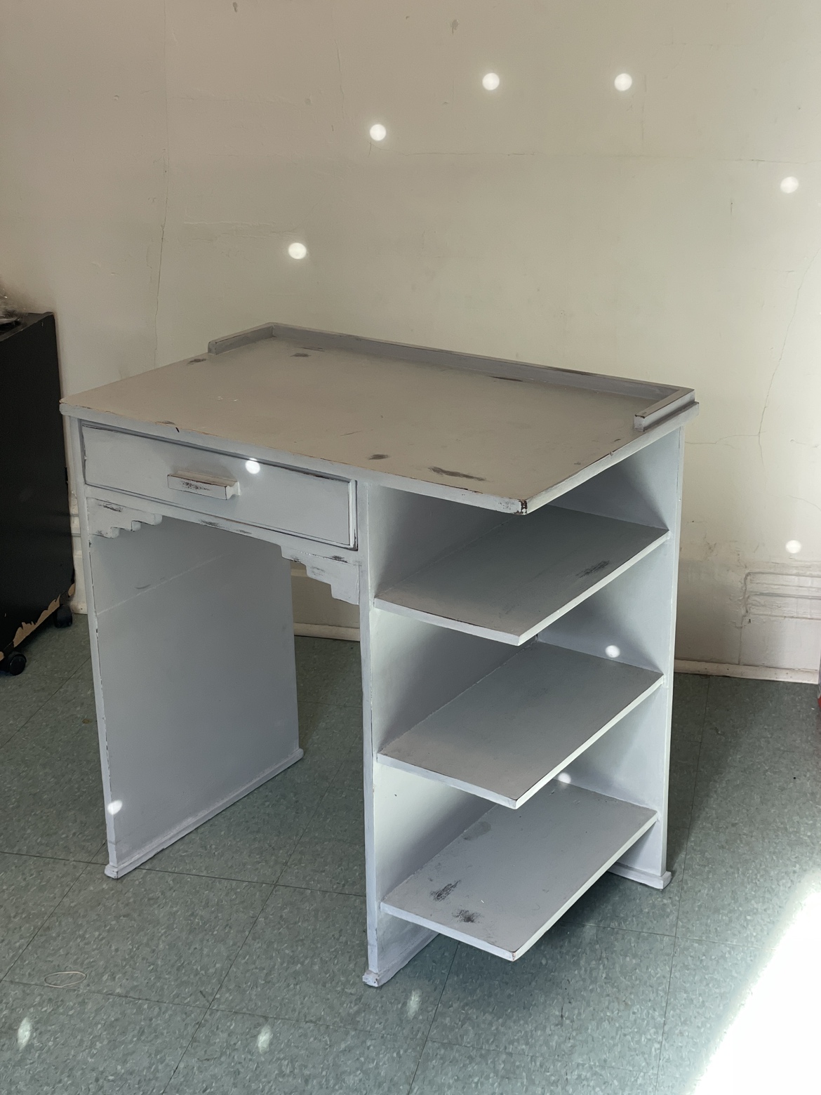 Small desk with drawer