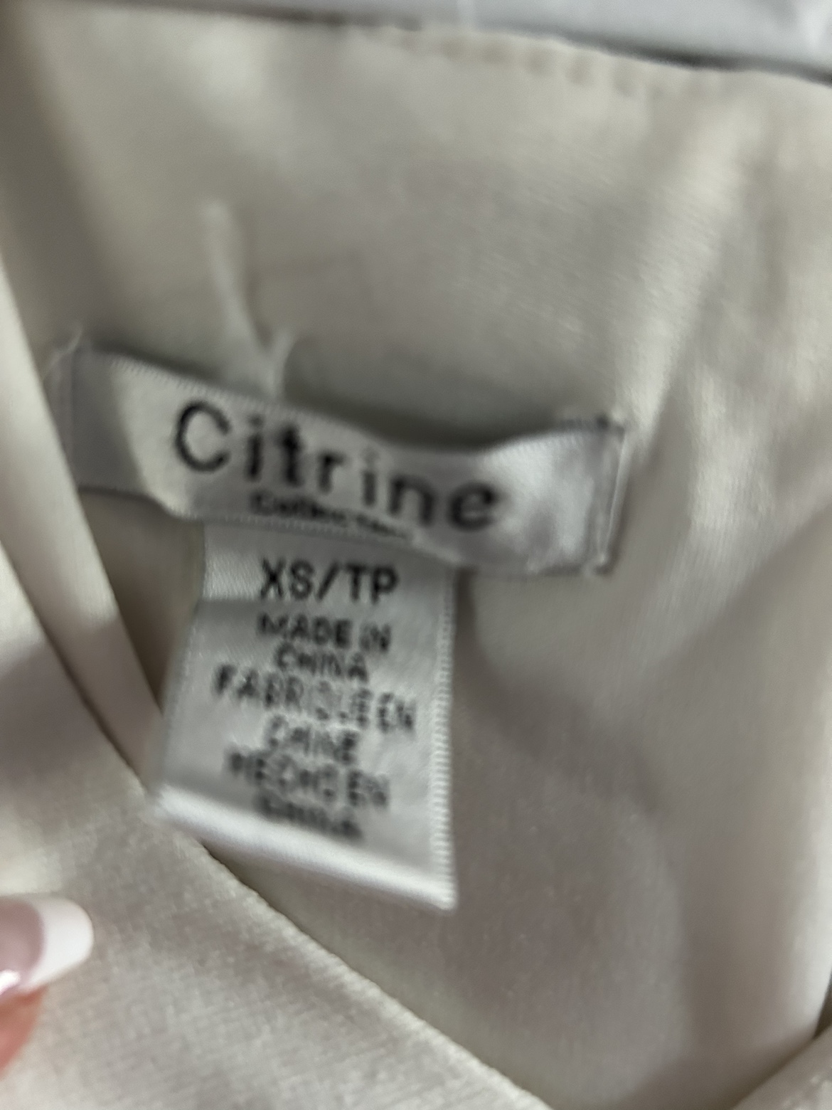 Women’s dress-cream coloured-XS image indicator(5)