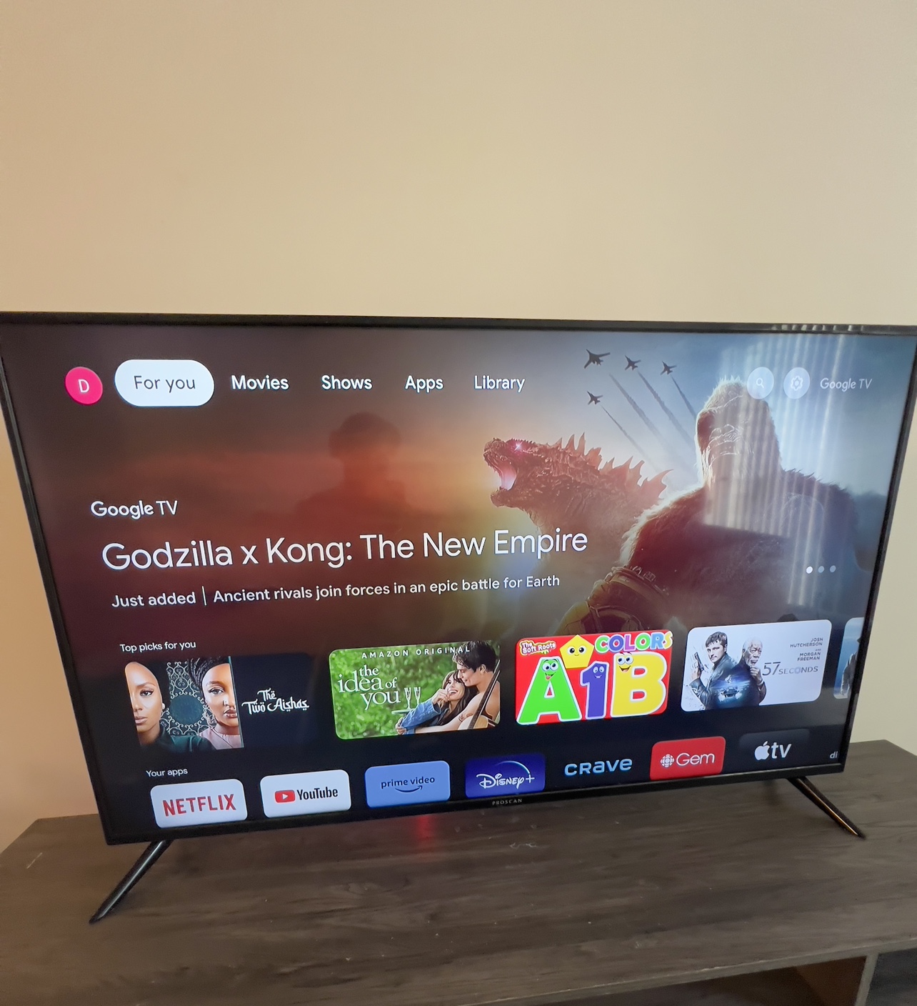 58” Proscan Smart TV (No scratch) - photo 3