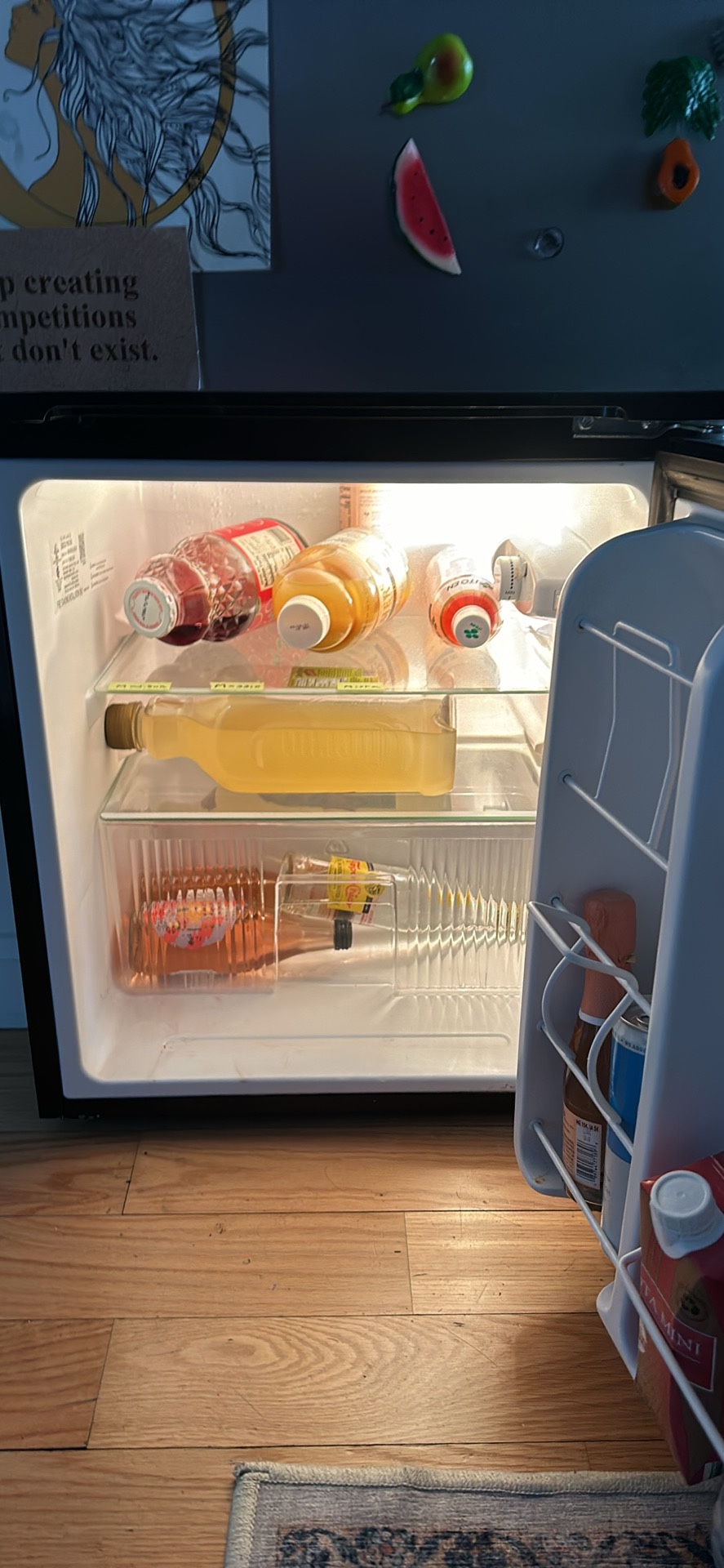 Refrigerator GE 3.1 CuFt Double-Door Compact - photo 4