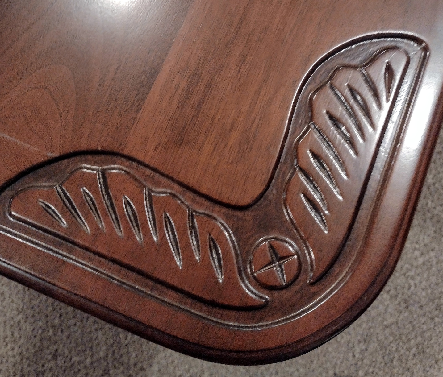 ANTIQUE DROP LEAF TEA CART image indicator(8)