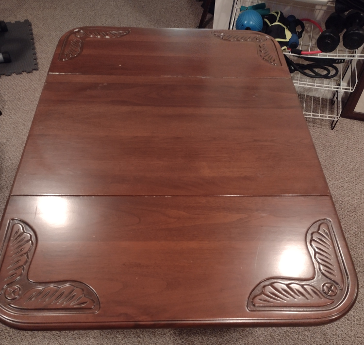 ANTIQUE DROP LEAF TEA CART image indicator(9)