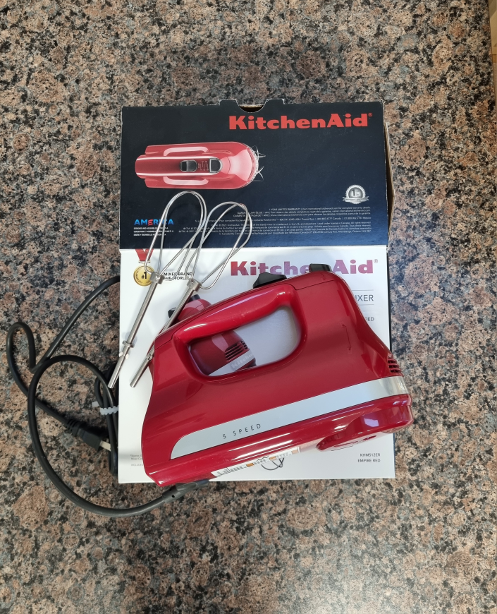 KITCHENAID HAND MIXER- 5 speed
