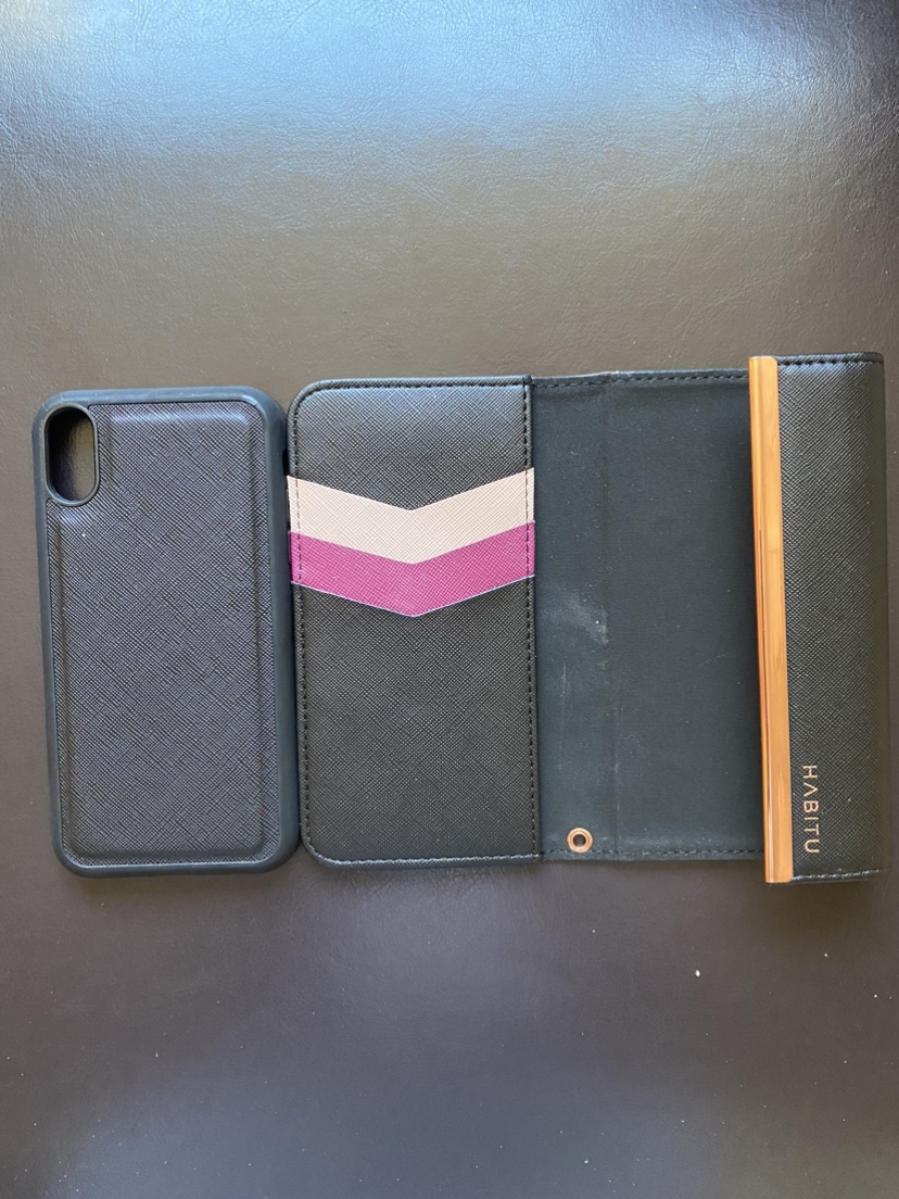 Habitu iPhone XR or 11 phone case wallet #freecycle - photo 4