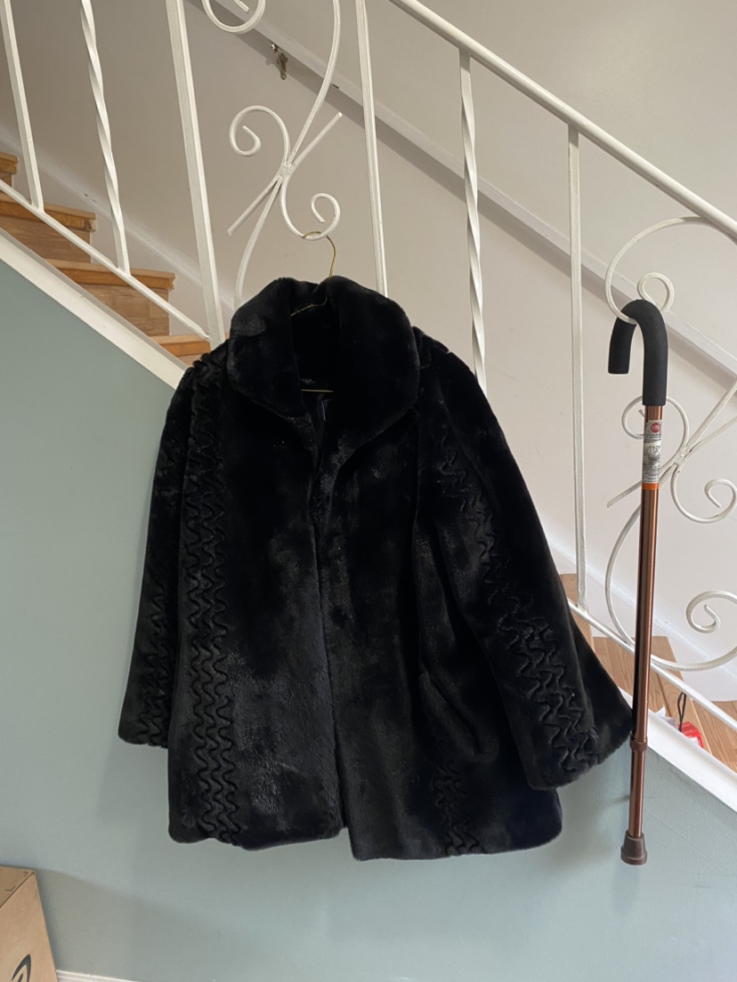 Women’s faux fur coat from London Fog