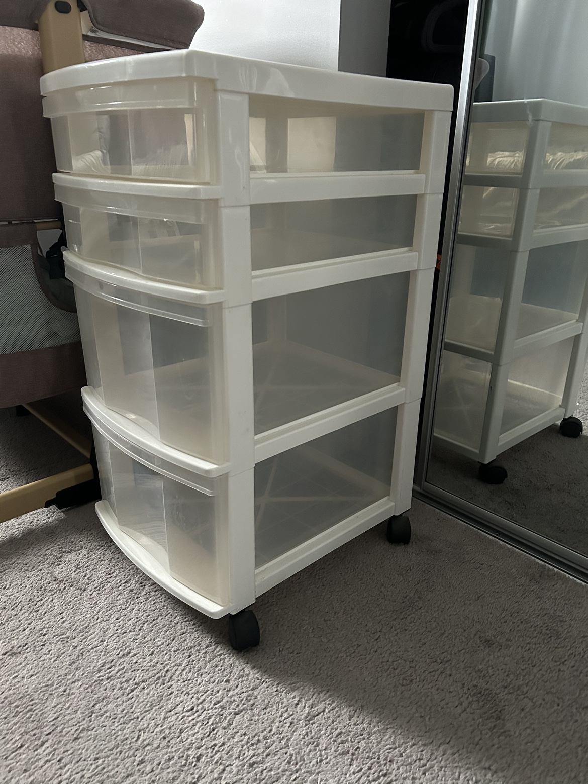 Plastic Drawers Tower - photo 2