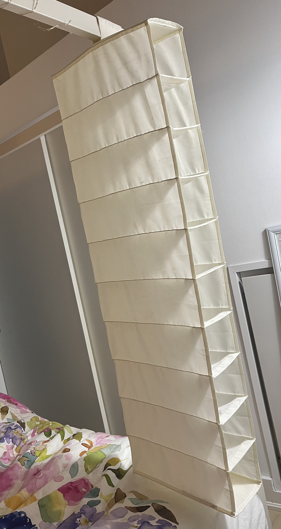 IKEA Skubb hanging closet organizer #freecycle thumbnail