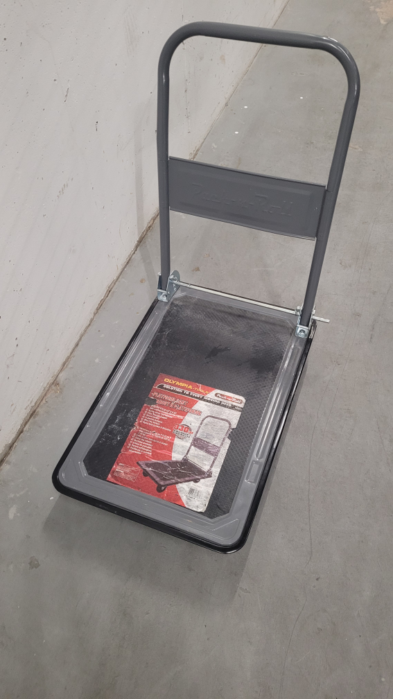 Heavy duty 330/lbs platform utility moving cart