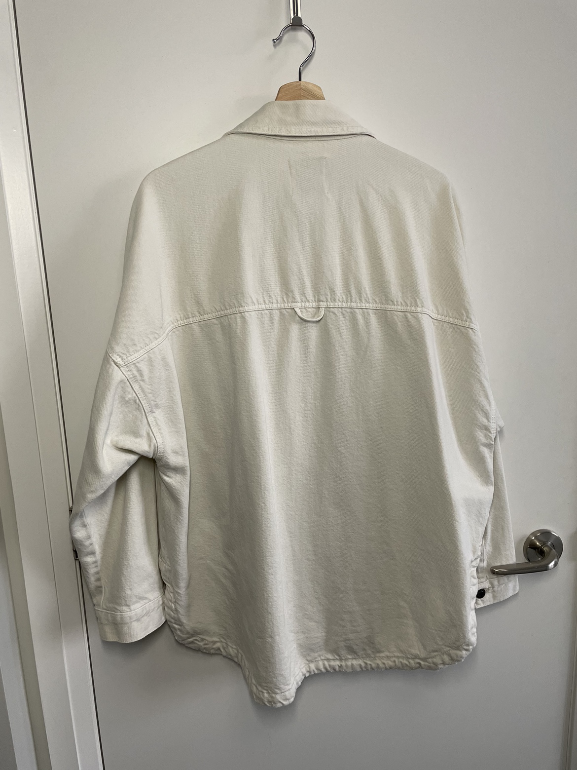 Oversized Denim Overshirt from Zara image indicator(2)