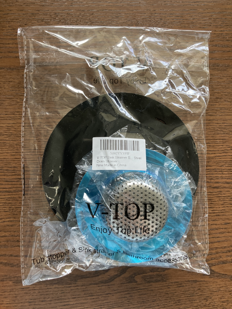 sink strainer and stopper image indicator(4)