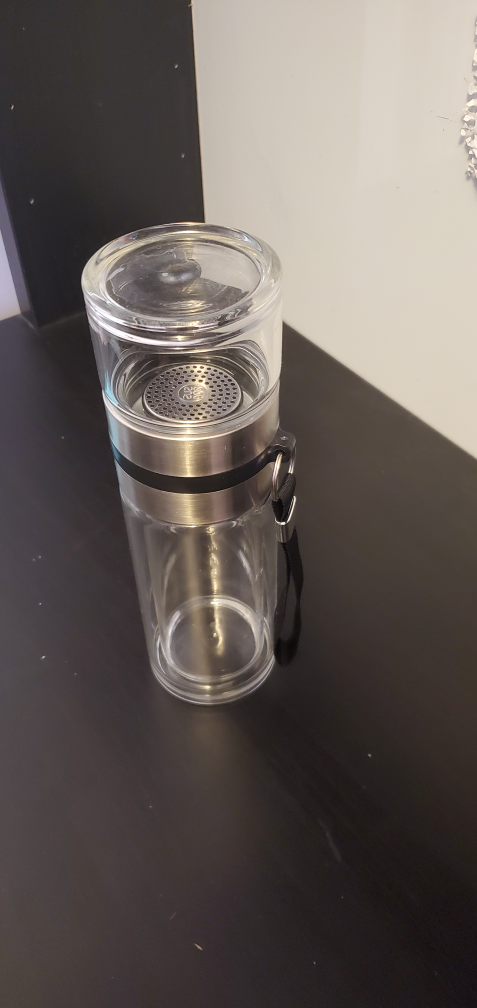 Glass Bottle for Tea - Brand New! thumbnail