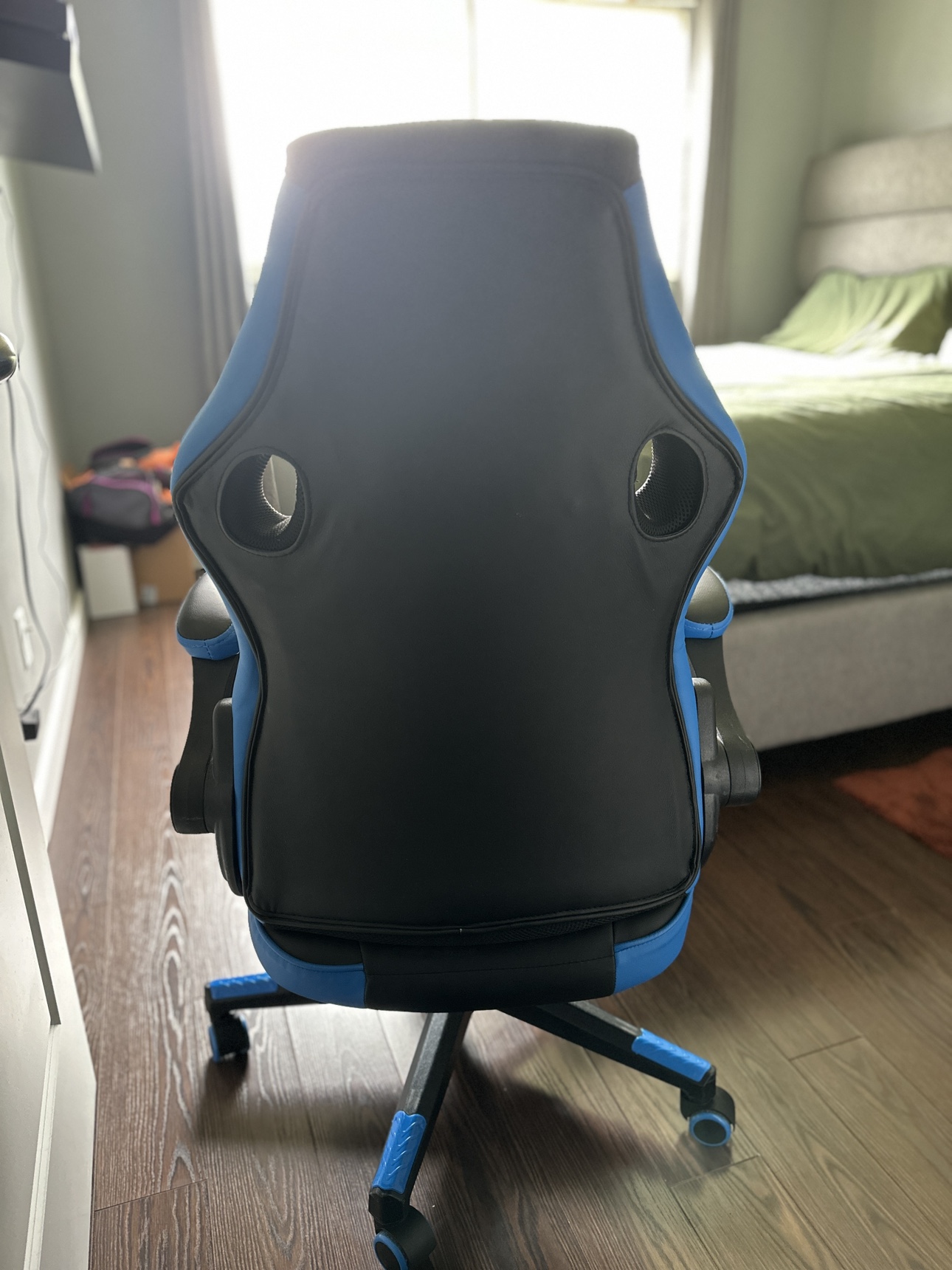 Blue gaming chair - photo 3