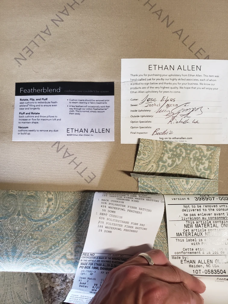 Ethan Allen swivel chair - photo 2