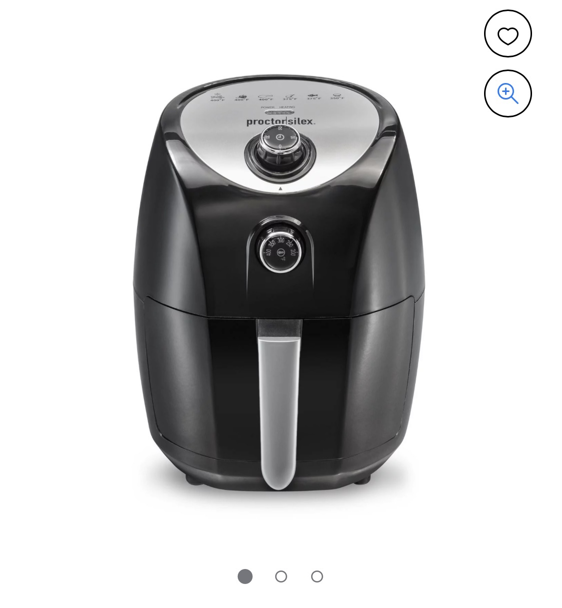 Proctor Silex Air Fryer 1.5 litre image indicator(8)
