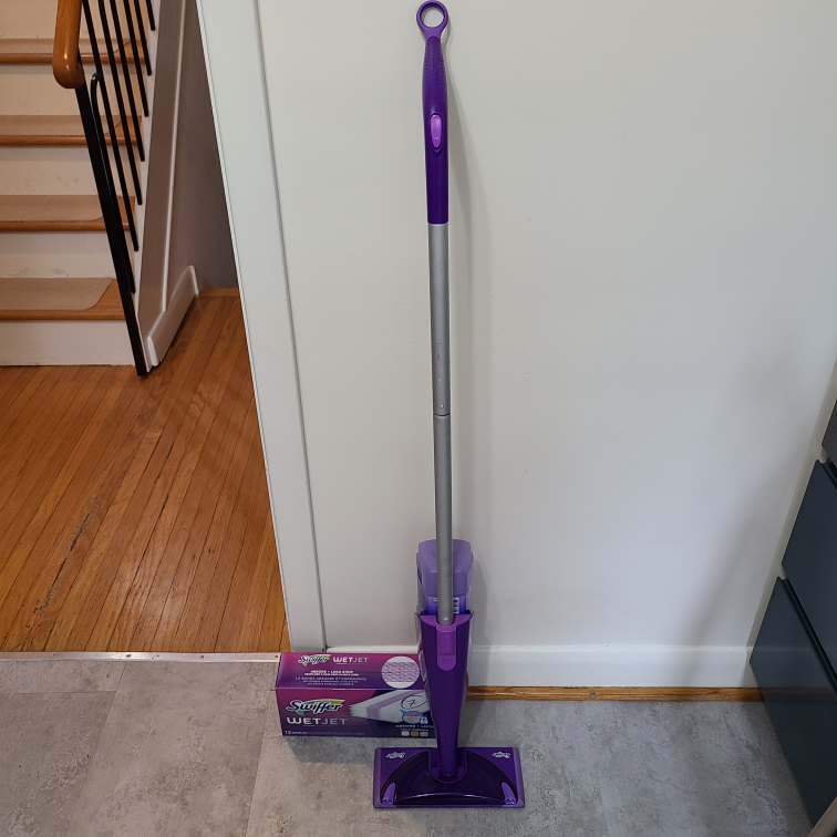 Swiffer Wetjet with 7 dry mop padsall for $20 thumbnail
